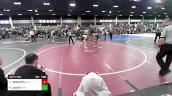 90 lbs Consi Of 4 - Zachary Scarminach, Grindhouse WC vs Abel Vasquez, Poway Elite