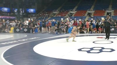 115 lbs Cons. Rd Of 64 - Lennah Monts, Kansas vs Kennedie Davis, Massachusetts