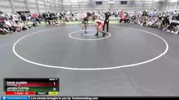 152 lbs Round 2 (8 Team) - David Alonso, California vs Jayden Fuston, Oklahoma Blue FS