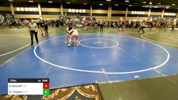 175 lbs Consolation - Billie Bonwell, Legends Of Gold vs Nylease Yzagere, Peoria Scramblers