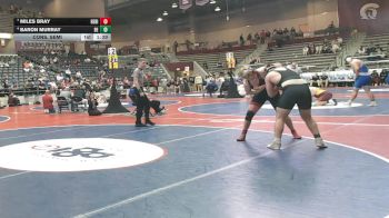 6A 215 lbs Cons. Semi - Baron Murray, Bentonville vs Miles Bray, Heritage