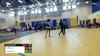 157 lbs Round 6 (8 Team) - Luis Fernandez-Medina, The Outsiders vs Faron Williams, Cypress Creek