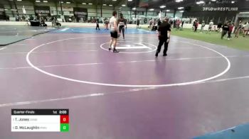 182 lbs Quarterfinal - Tyrell Jones, Danbury WC vs Desmond McLaughlin, MetroWest United