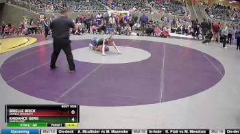 136 lbs Quarterfinal - Brielle Brick, Linfield University vs Kaidance Gerg, Unaffiliated