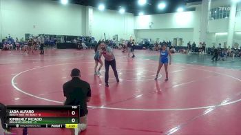 105 lbs Round 1 (8 Team) - Jada Alfaro, Beauty And The Beast vs Kimberly Picado, RPA/Head Hunters
