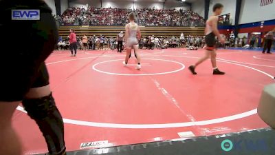 110 lbs Semifinal - Kayden Dennis, Skiatook Youth Wrestling vs Zander Pope, Keystone Wrestling Club