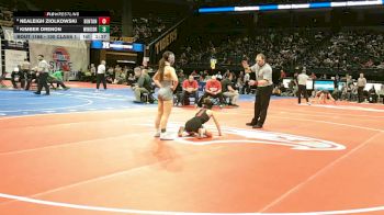 100 Class 1 lbs Quarterfinal - Kimber Drenon, Windsor vs Nealeigh Ziolkowski, Benton