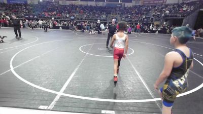 85 lbs Rr Rnd 2 - Louie Baxton, Purler Wrestling Academy vs Cael Bever, Mountain Home Flyers