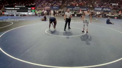 D 1 215 lbs Champ. Round 1 - Joeshane Wiltz, East Ascension vs Ethan Regis, Holy Cross