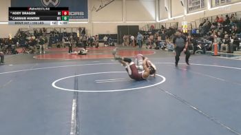 106 lbs Semifinal - Kody Dragon, Bristol Central vs Cassius Hunter, Bethel