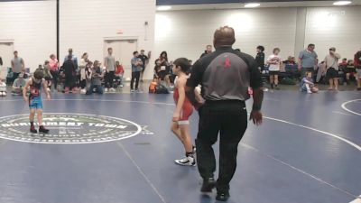65 lbs Consi Of 4 - Milan Bassiri, NC vs Caleb Romero, MD