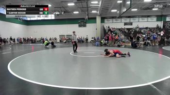 113 lbs Semifinal - Maysen Perkins, Greater Heights Wrestling vs Carter Booze, UWC