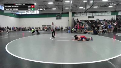 113 lbs Semifinal - Maysen Perkins, Greater Heights Wrestling vs Carter Booze, UWC