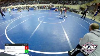 119 lbs Consi Of 16 #1 - Gabriel Bower, Amped Wrestling Club vs Pryce McClure, Standfast