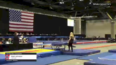 Niah Johnson - Double Mini Trampoline, TAG USA - 2021 USA Gymnastics Championships