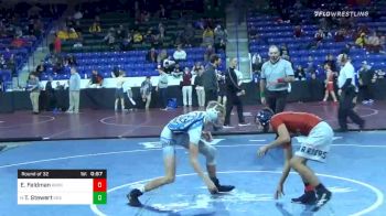 120 lbs Prelims - Eli Feldman, Brookline vs Ty Stewert, Dracut