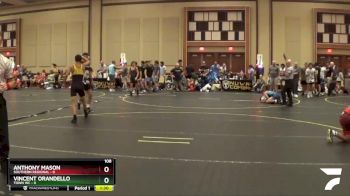 108 lbs Round 1 (6 Team) - Anthony Mason, Southern Regional vs Vincent Orandello, Town WC