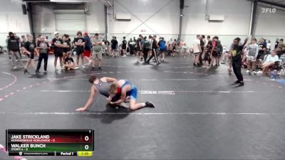 106 lbs Placement (4 Team) - Jake Strickland, WonderBread Worldwide vs Walker Bunch, Storm A