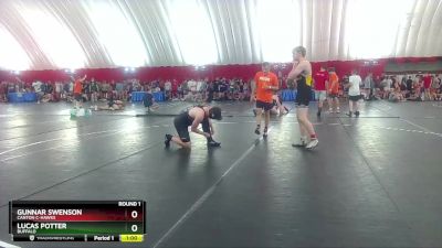 190-192 lbs Round 1 - Gunnar Swenson, Canton C-Hawks vs Lucas Potter, Buffalo