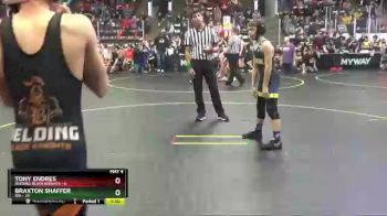 92 lbs Round 3 (4 Team) - Grant Pfeiffer, Ida vs Camden Holt, Belding Black Knights