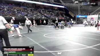 175 Class 1 lbs Quarterfinal - William (Frank) Hazelrigg, Father Tolton Regional Catholic vs Josh Harvath, Warsaw