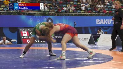 61 kg Qualif. - Kai Pare, Canada vs Zea Balazs, Hungary