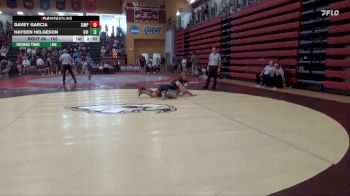 165 lbs Champ. Round 2 - Hayden Helgeson, Grand View (Iowa) vs Davey Garcia, Simpson