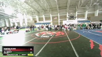 150 lbs Cons. Round 7 - Porter Olson, Spanish Fork vs Eli Bency, Palisade