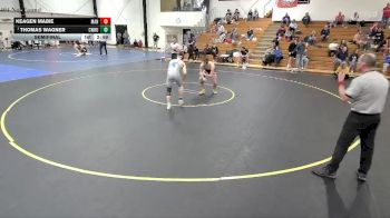 157 lbs Semifinal - Thomas Wagner, Case Western Reserve vs Keagen Mabie, Manchester