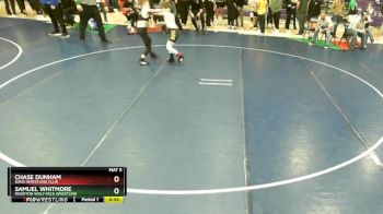 80 lbs Cons. Semi - Chase Dunham, Davis Wrestling Club vs Samuel Whitmore, Riverton Wolf Pack Wrestling