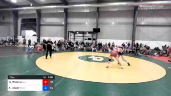 73 kg Quarterfinal - William "Jake" Waldron, BullTrained vs Anson Dewar, Doughboy Red