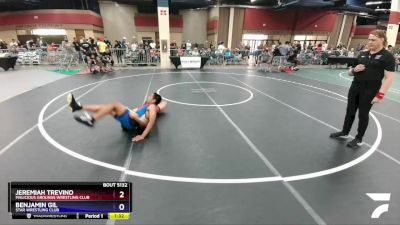 152 lbs Cons. Round 2 - Jeremiah Trevino, Malicious Grounds Wrestling Club vs Benjamin Gil, Star Wrestling Club