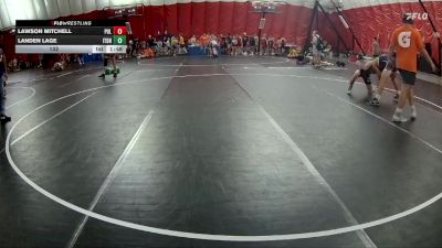 132 lbs Round 2 (8 Team) - Lawson Mitchell, Pulaski vs Landen Lage, Illinois Top Dawgs Navy