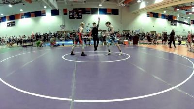 120 lbs Quarterfinal - Tristan Carter, Virginia Team Predator vs Houston Bear, New River Wrestling Club