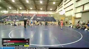 132 lbs Quarterfinals (8 Team) - Josh Fish, UTAH1 vs Cash Bachicha, NEW MEXICO1