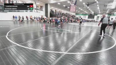 120 lbs Cons. Round 6 - Carter Booze, UWC vs Jackson Smith, Norman North