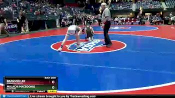 2A-106 lbs Quarterfinal - Branson Lee, Haralson County vs Malachi Macedonio, Rockmart