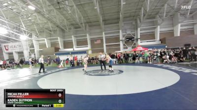 132 V Champ. Round 1 - Kaden Guymon, Snow Canyon V vs Micah Feller, Shadow Ridge V