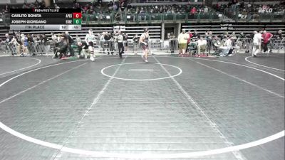 160 lbs 7th Place - Carlito Bonita, Apex vs Joseph Giordano, Edge Wrestling