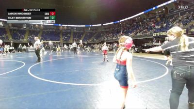 75 lbs Consy 5 - Laiken Hindinger, Chestnut Ridge vs Riley Bennethum, Northern Lebanon