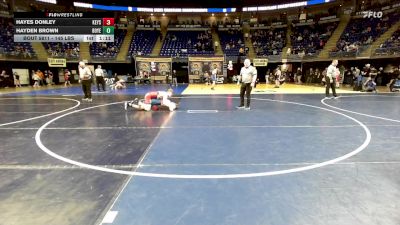 145 lbs Consy 5 - Hayes Donley, Keystone Central vs Hayden Brown, Boyertown