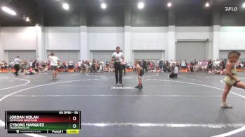 50 lbs Quarterfinal - Cyborg Marquez, Takedown Elite vs Jordan Nolan, Compound Wrestling