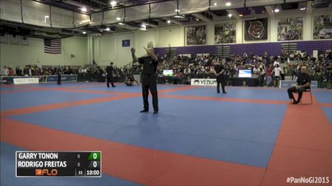 Garry Tonon vs Rodrigo Freitas 2015 IBJJF Pan No-Gi Final