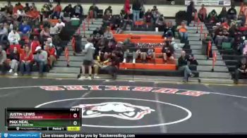 106 lbs Cons. Round 2 - Justin Lewis, Machesney Park (HARLEM) vs Max Neal, Lombard (MONTINI)