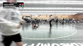 105 lbs Quarterfinal - Grady Loureiro, Friendsville vs Cameron Heisinger, Webster