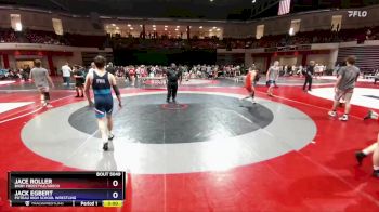 150 lbs Quarterfinal - Jace Roller, Bixby Freestyle/Greco vs Jack Egbert, Poteau High School Wrestling