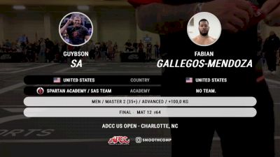 Fabian Gallegos-Mendoza vs Guybson Sa 2025 ADCC Charlotte Open