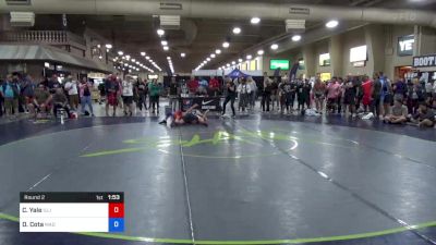 58 kg Round 2 - Clinton Yale, Illinois vs Daniel Cota, Mad Cow Wrestling Club