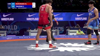 92 kg 1/8 Final - Miriani Maisuradze, Georgia vs Sohsuke Takatani, Japan