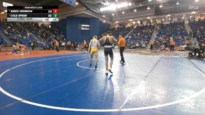 138 lbs Cons. Semi - Cole Speer, Brecksville vs Aiden Herndon, Cedar Cliff